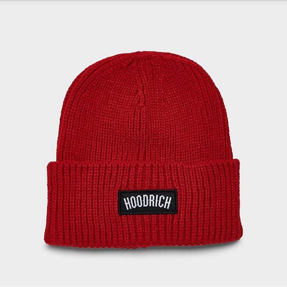 🆕 HoodRich OG Core Cuffed Beanie Woven Patch - Picture 4 of 7